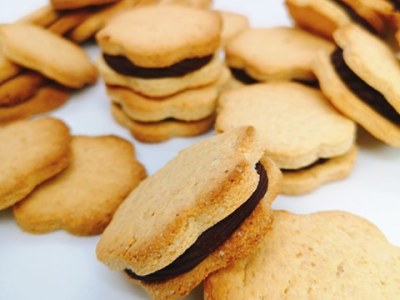 Sablés de Côco / Coconut Shortbread Biscuit